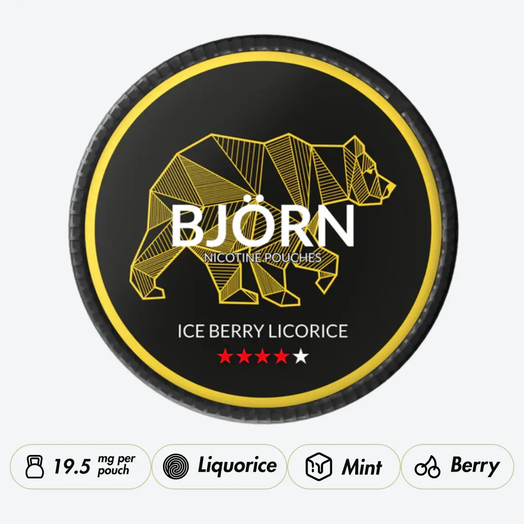 BJÖRN Ice Berry Licorice Strong