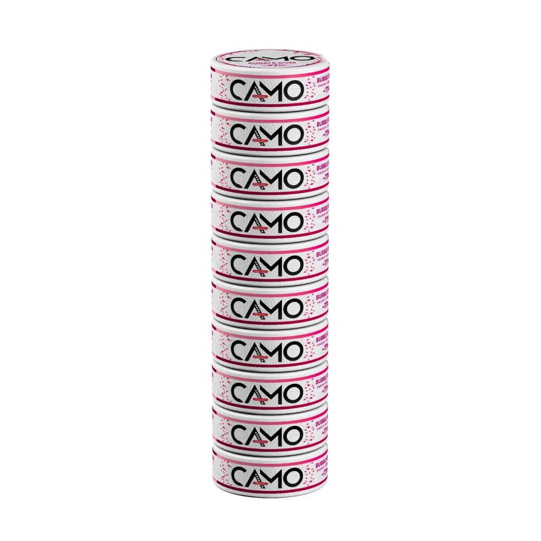 CAMO Bubble Gum Energy Pouches - Image 4