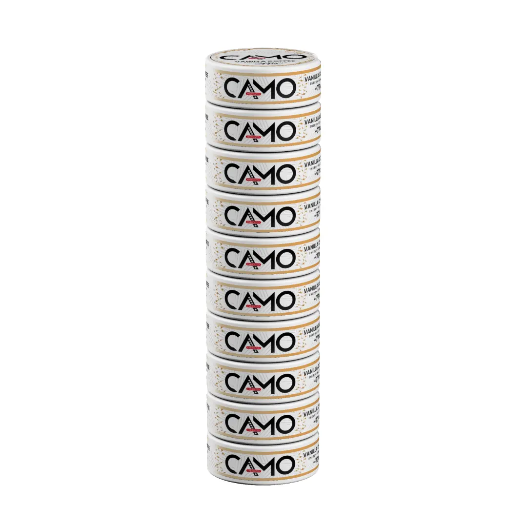 CAMO Vanilla Coffee Energy Pouches - Image 4