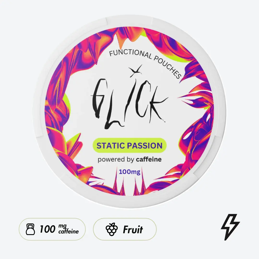Glick Static Passion Caffeine Pouches