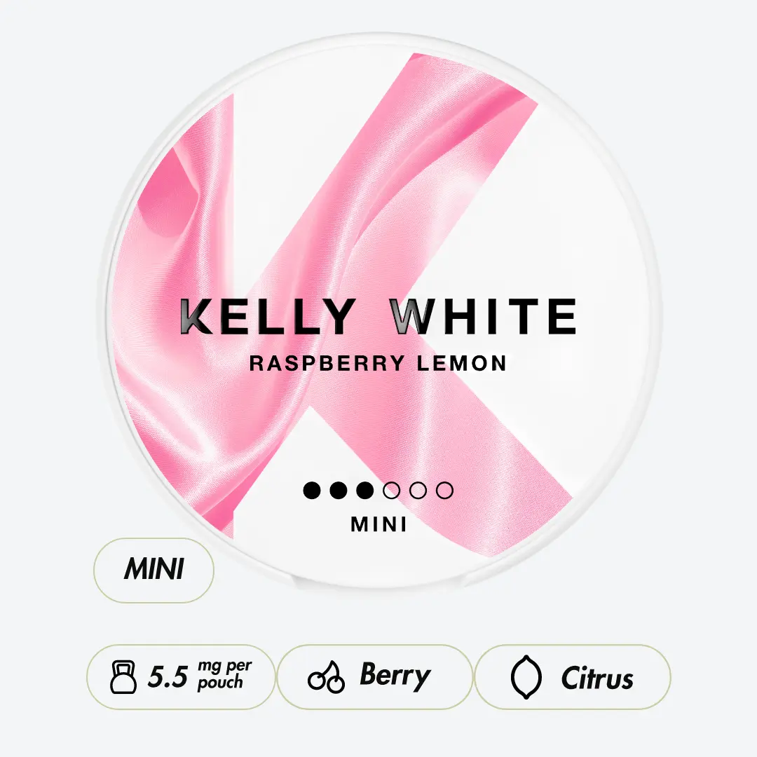 Kelly White Raspberry Lemon Mini