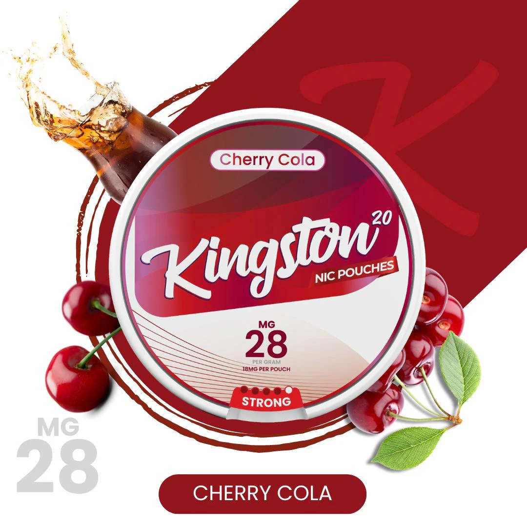 Kingston Cherry Cola 28mg/g - Image 5