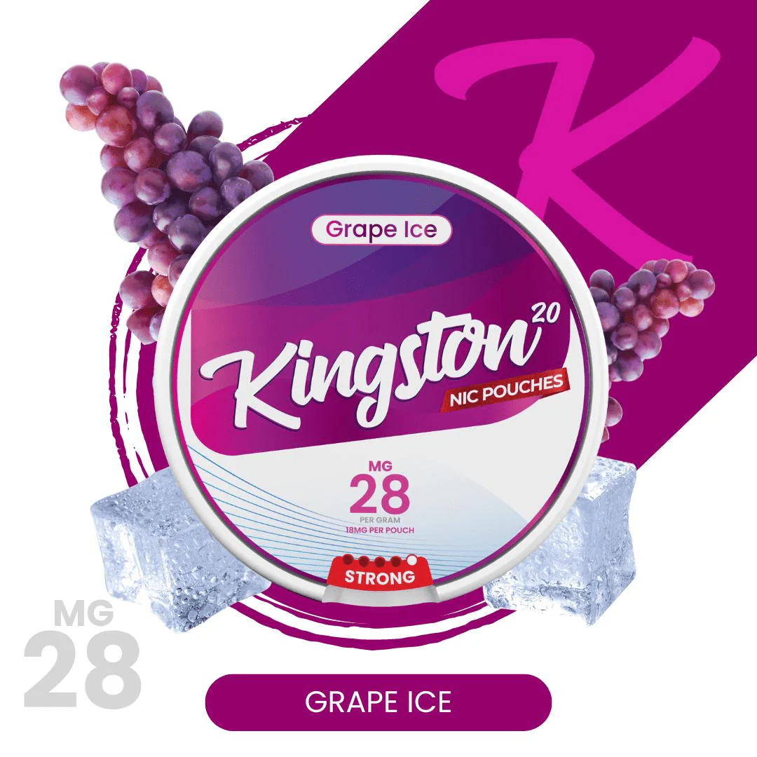 Kingston Grape Ice 28mg/g - Image 4