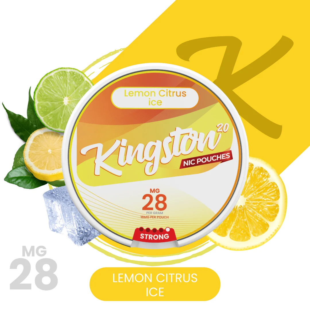 Kingston Lemon Citrus Ice 28mg/g - Image 5