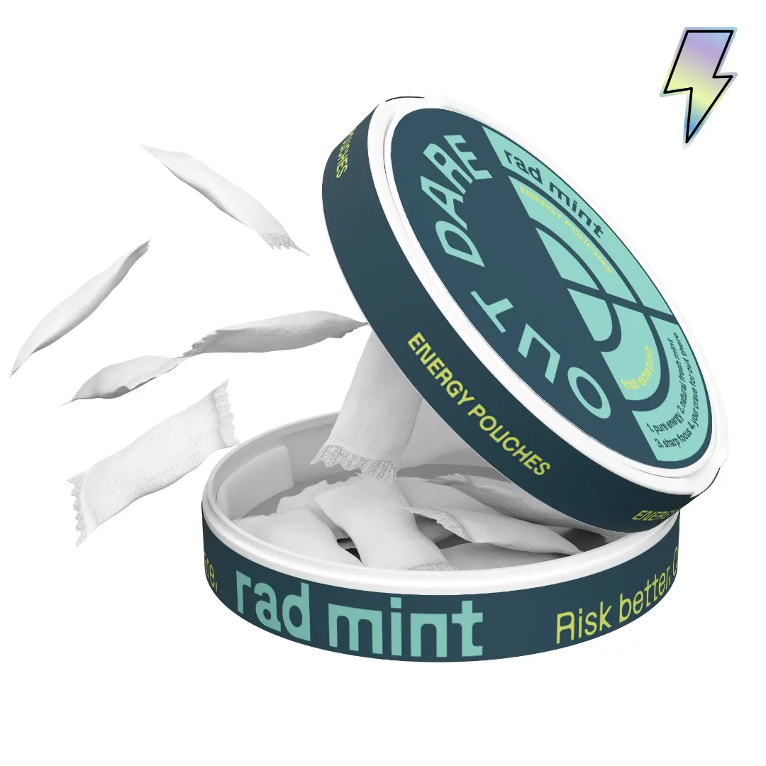 OUTDARE Rad Mint Caffeine Pouches - Image 5