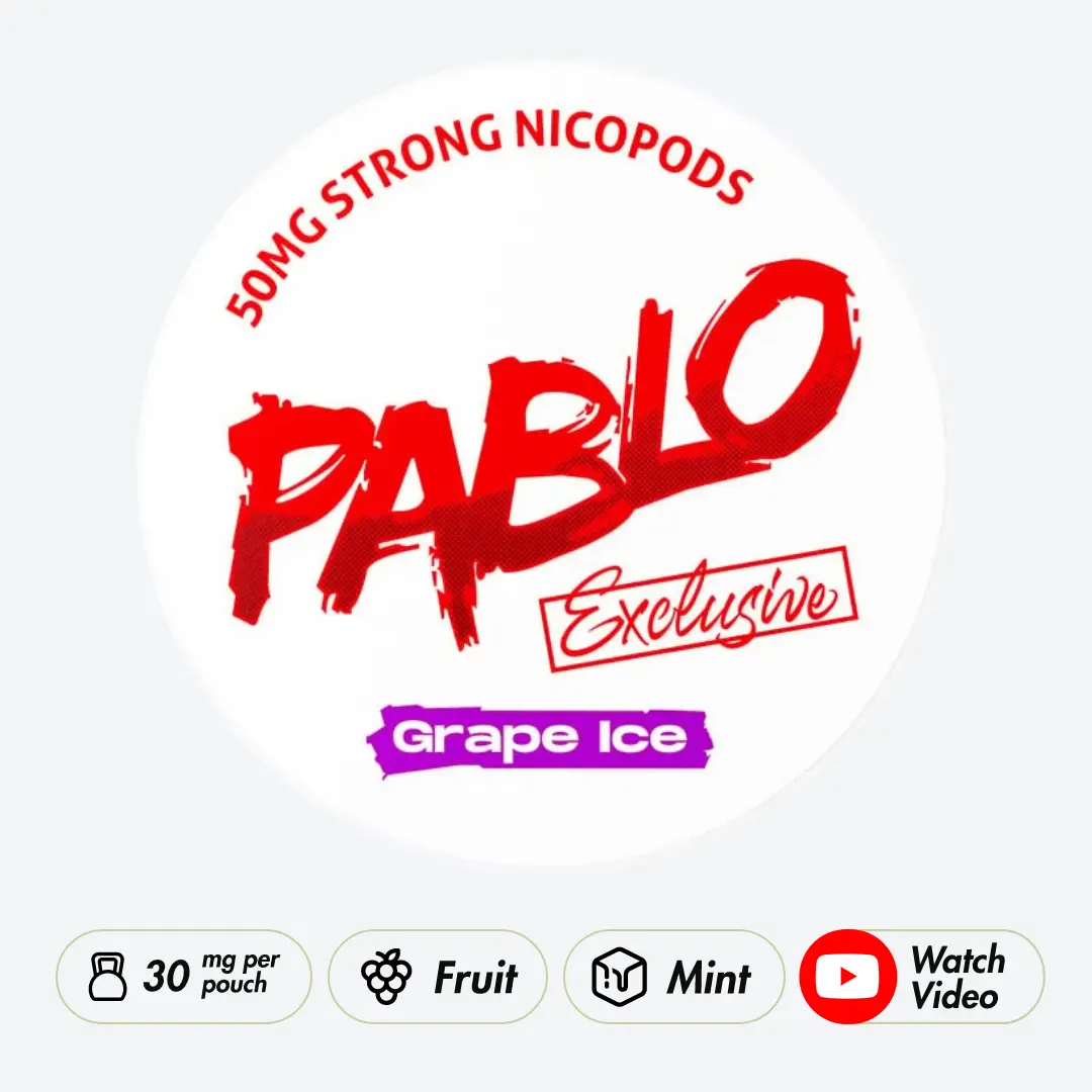 Pablo Exclusive Grape Ice 50mg