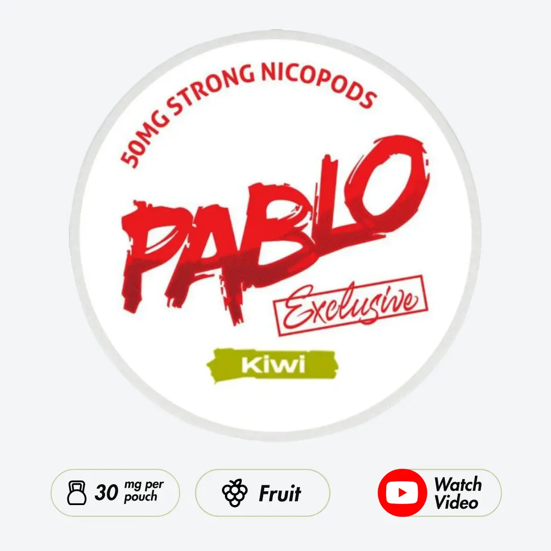 Pablo Exclusive Kiwi 50mg