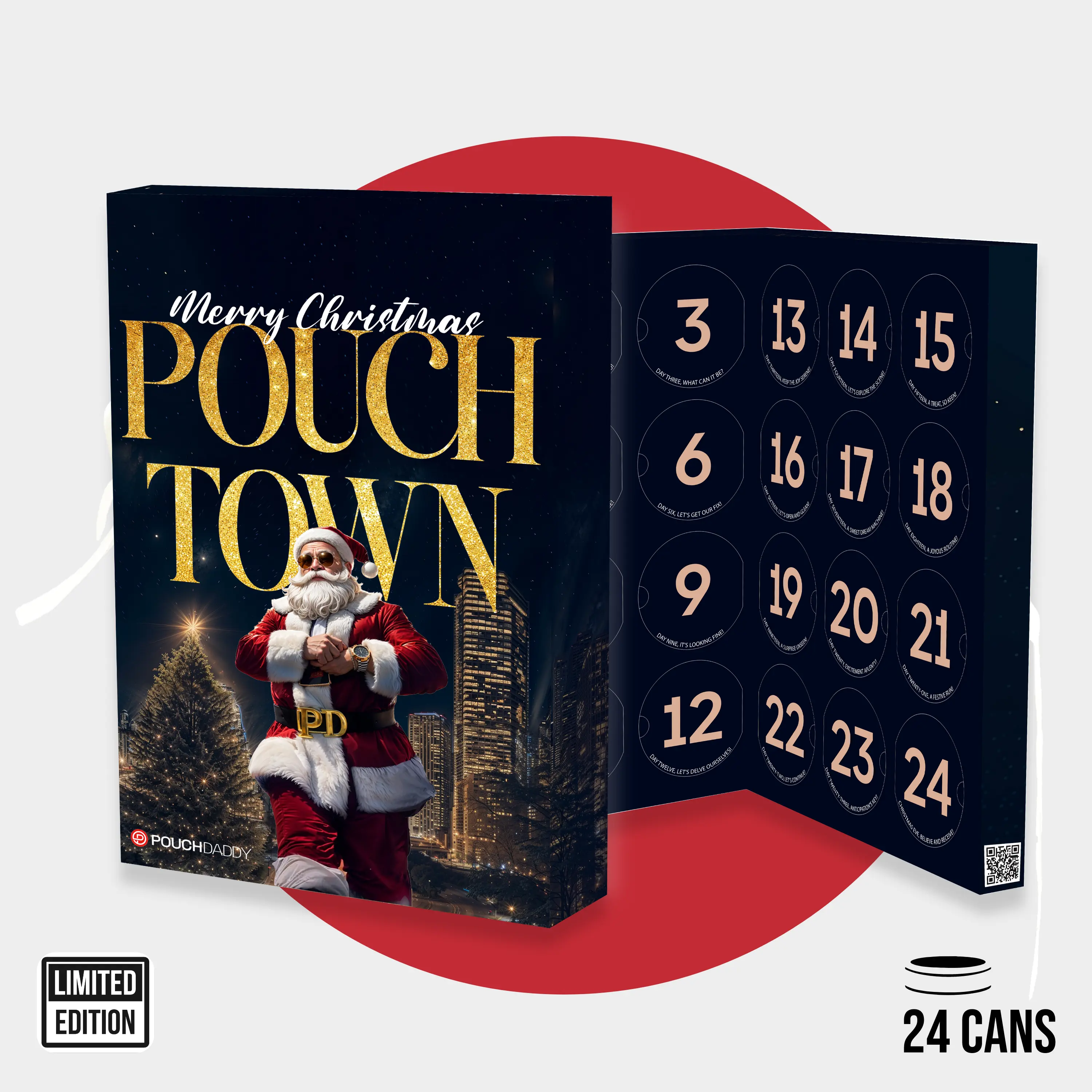 PouchTown Nicotine Pouch Advent Calendar