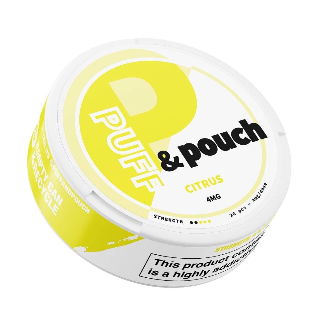 Puff & Pouch Citrus 4mg - Image 2
