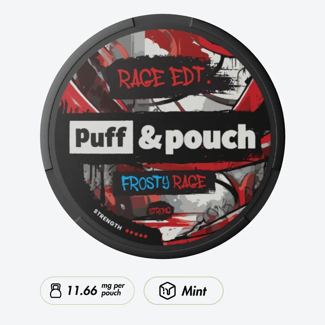 Puff & Pouch Frosty Rage
