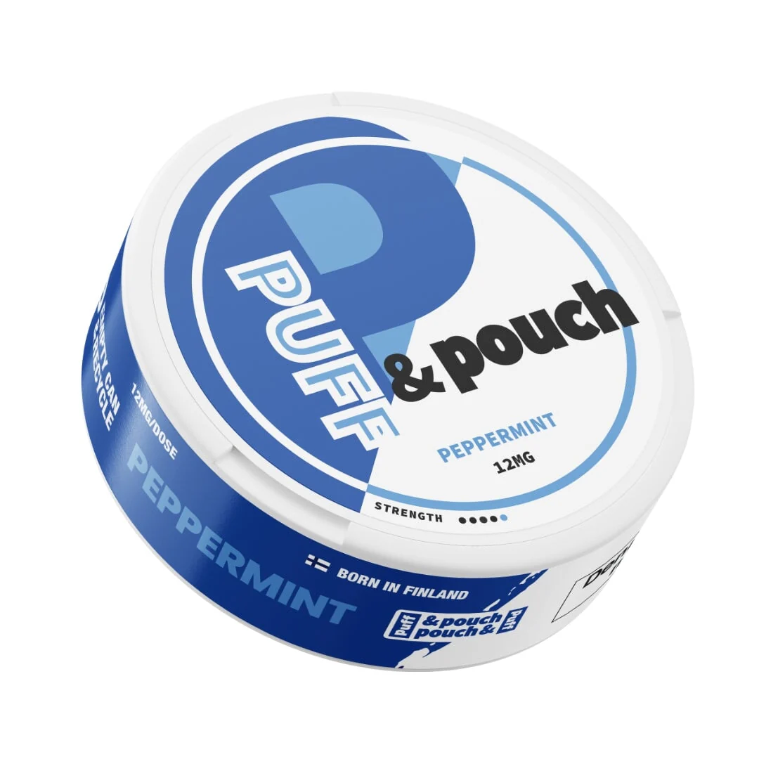 Puff & Pouch Strong Peppermint 12mg - Image 2