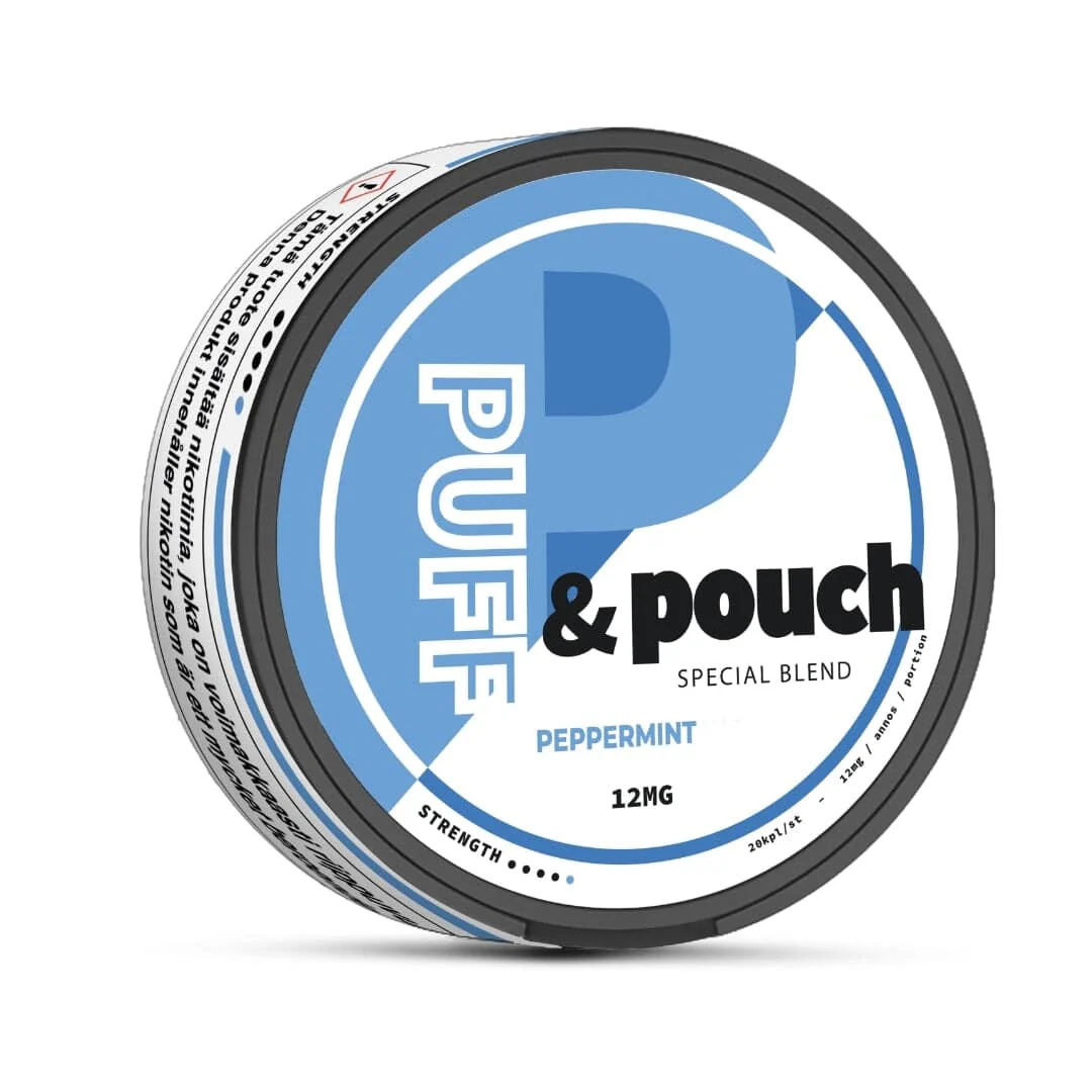 Puff & Pouch Strong Peppermint 12mg - Image 3