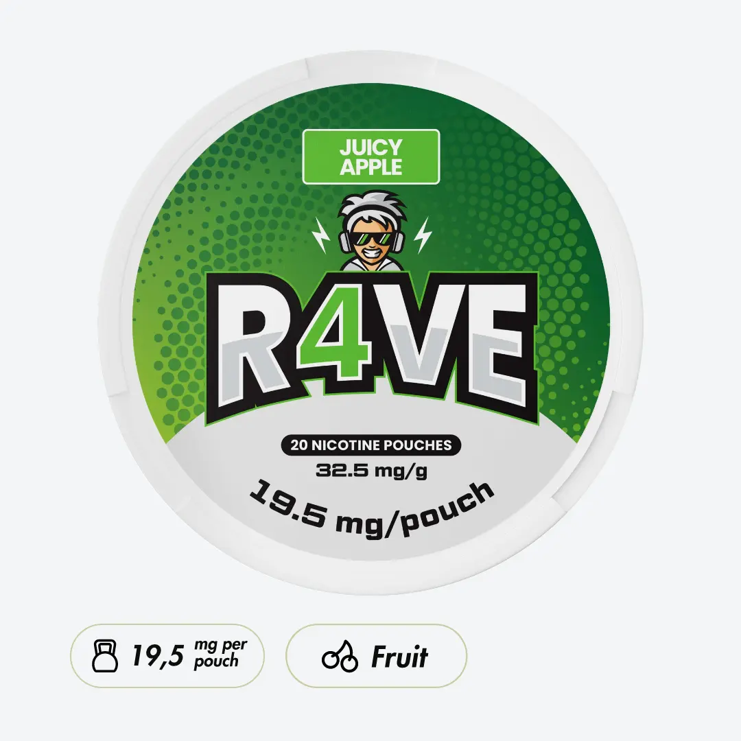 R4VE Juicy Apple 16mg
