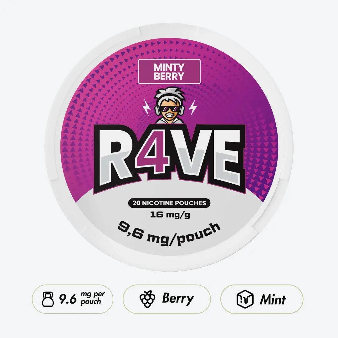 R4VE Minty Berry 16mg