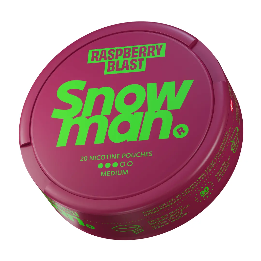 Snowman Raspberry Blast 9mg - Image 4