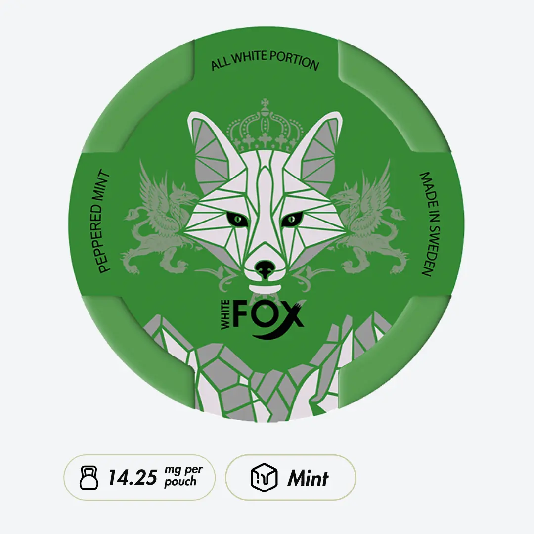 White Fox Peppered Mint Slim