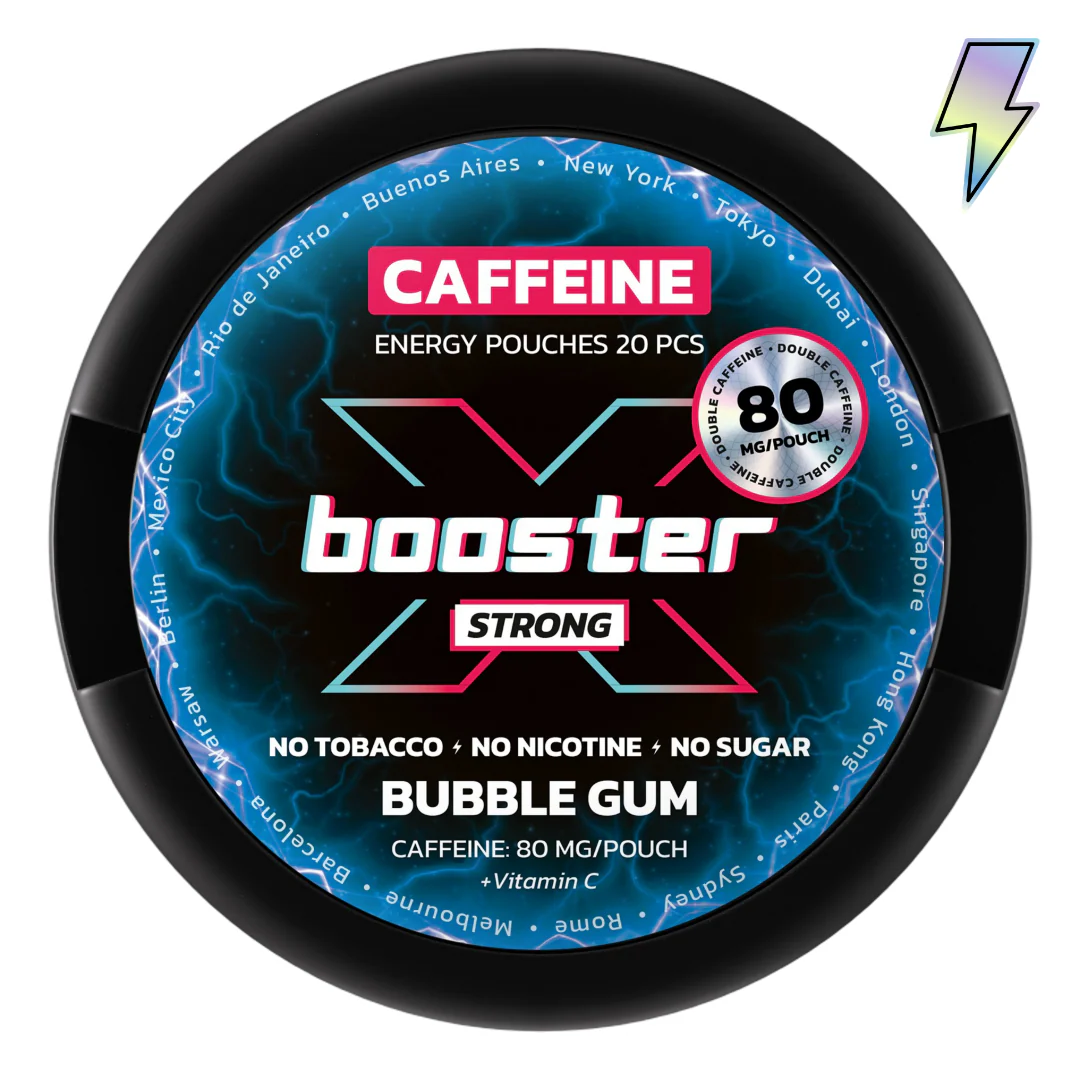 X-Booster Bubble Gum 80 mg