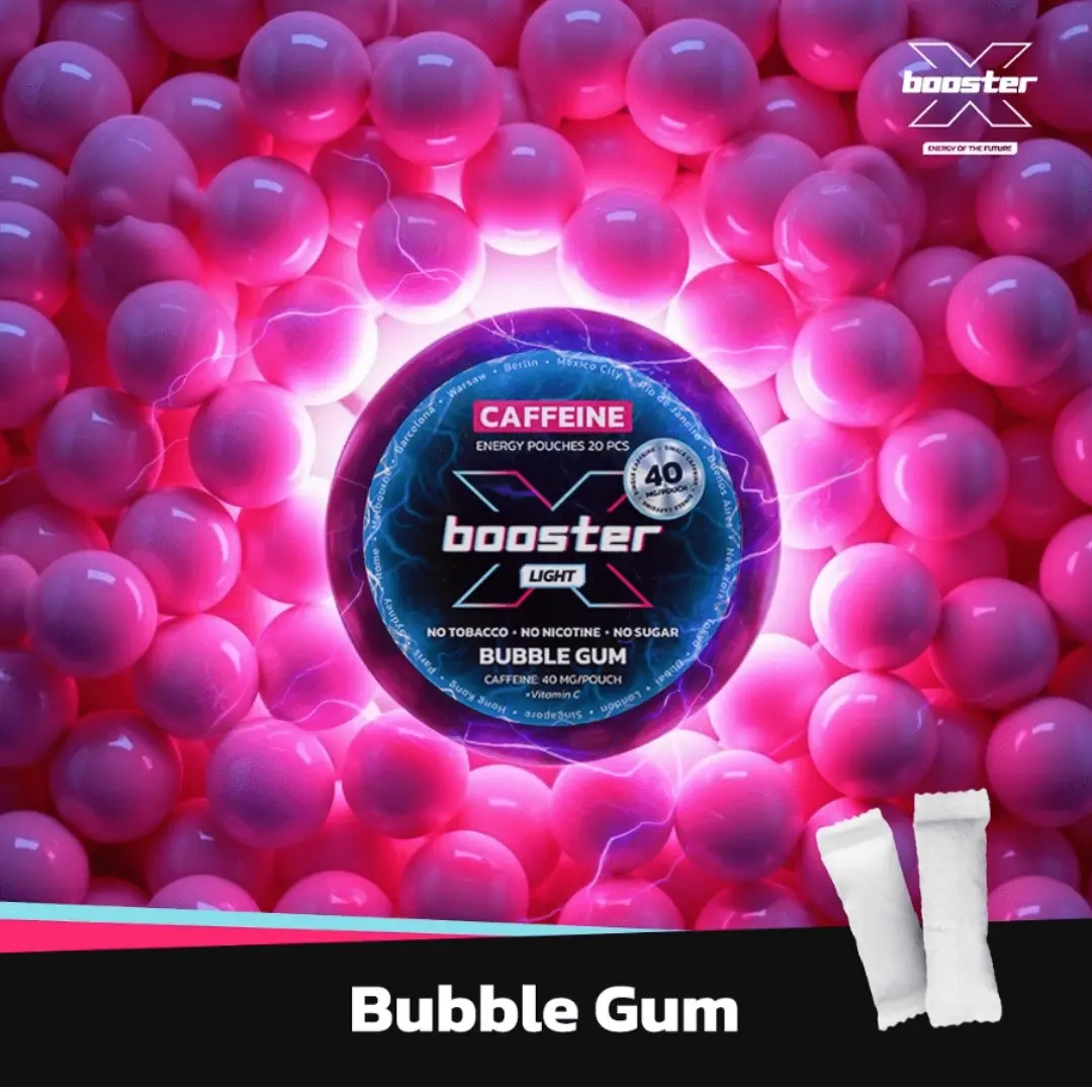 X-Booster Bubble Gum 80 mg - Image 2