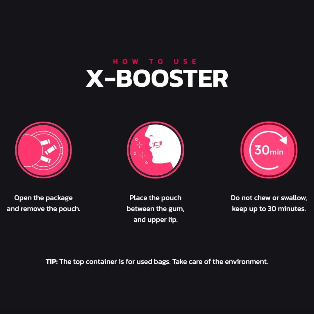 X-Booster Bubble Gum 80 mg - Image 4