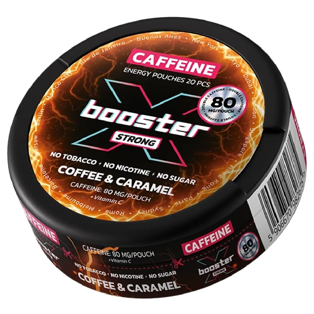 X-Booster Coffee & Carmel 80 mg - Image 3