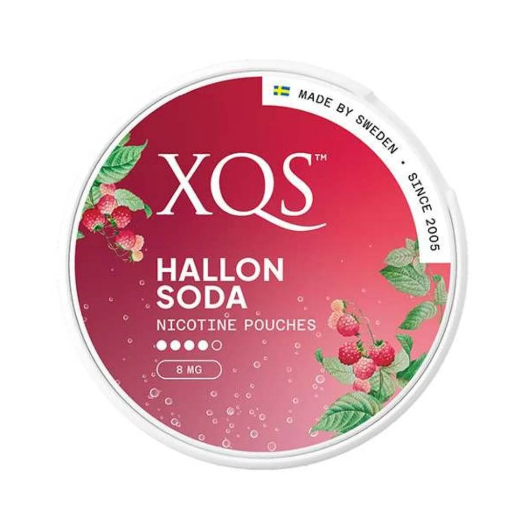 XQS Hallonsoda Strong