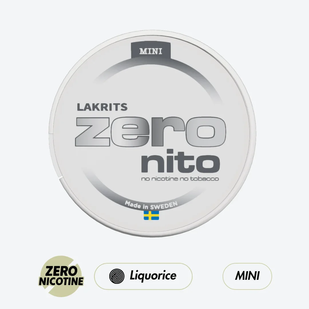 Zeronito Licorice Mini
