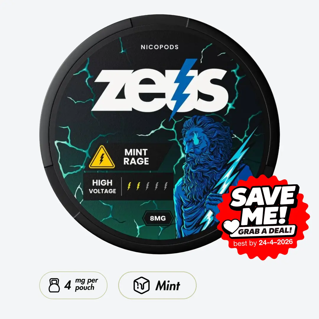 Zeus Mint Rage 4mg