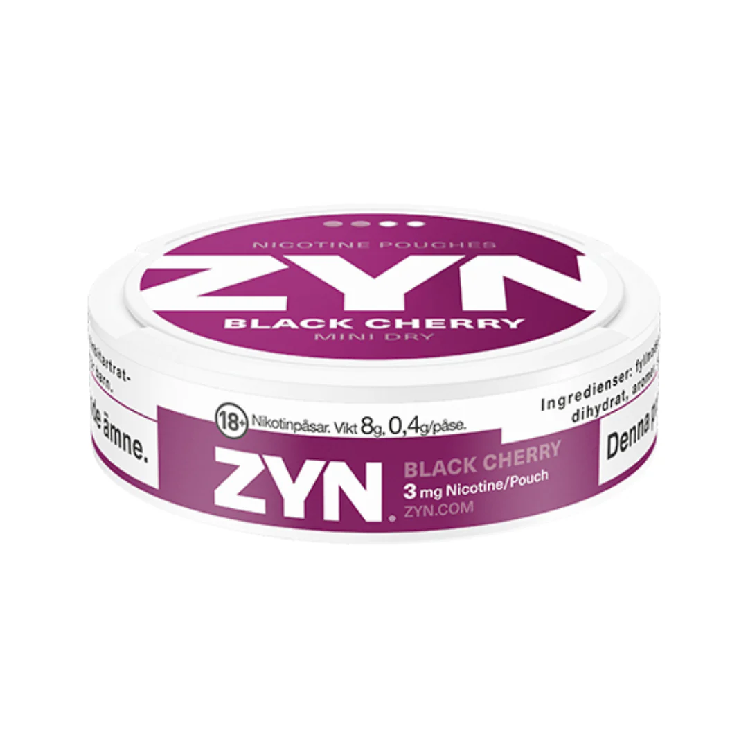 ZYN Black Cherry Mini Dry 3mg - Image 3